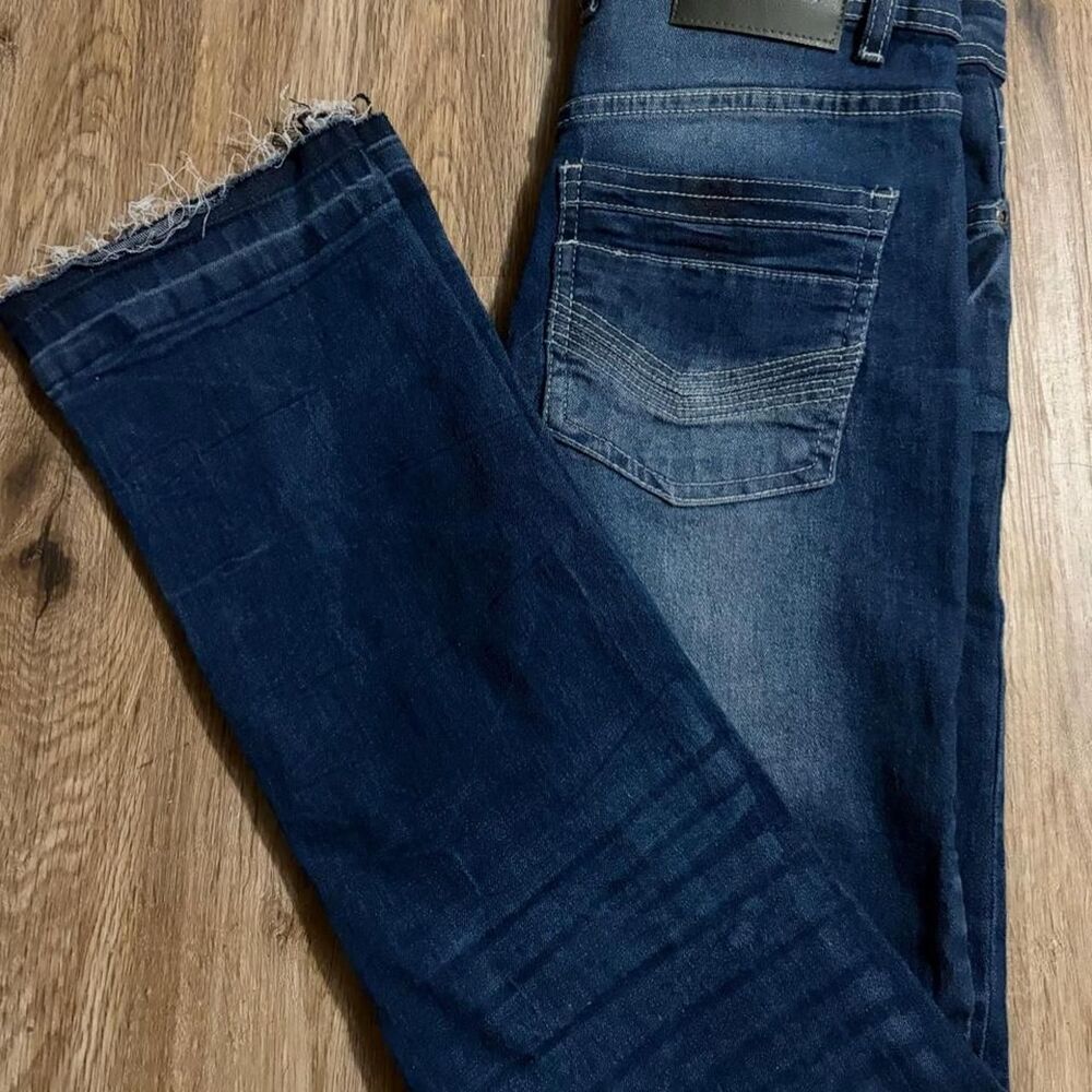 Cultura Men's Blue and Navy Jeans